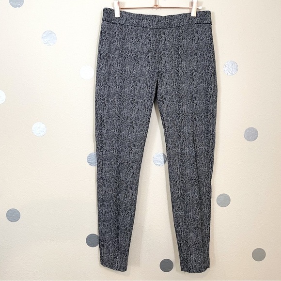 Nanette Lepore Pants - Nanette Lepore Herringbone Pull-on Ankle-Length Pants